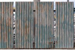 Photo Texture of Metal Corrugated Plates